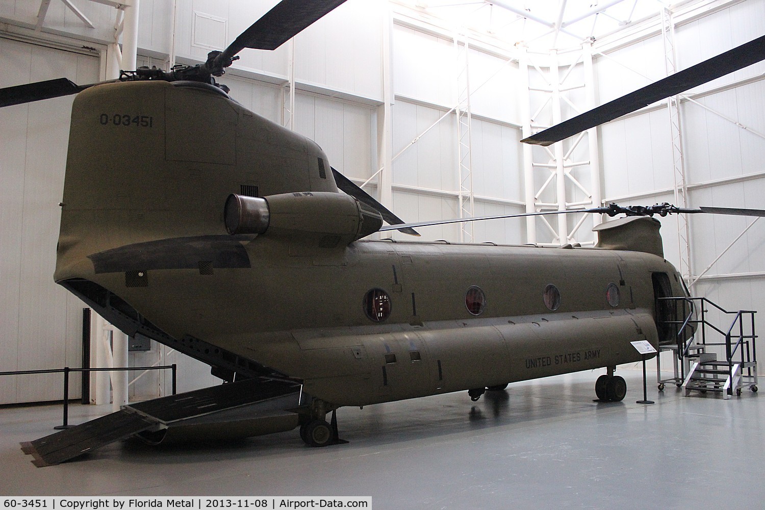 60-3451, 1961 Boeing Vertol CH-47A Chinook C/N B.010, CH-47A Chinook at Ft. Rucker