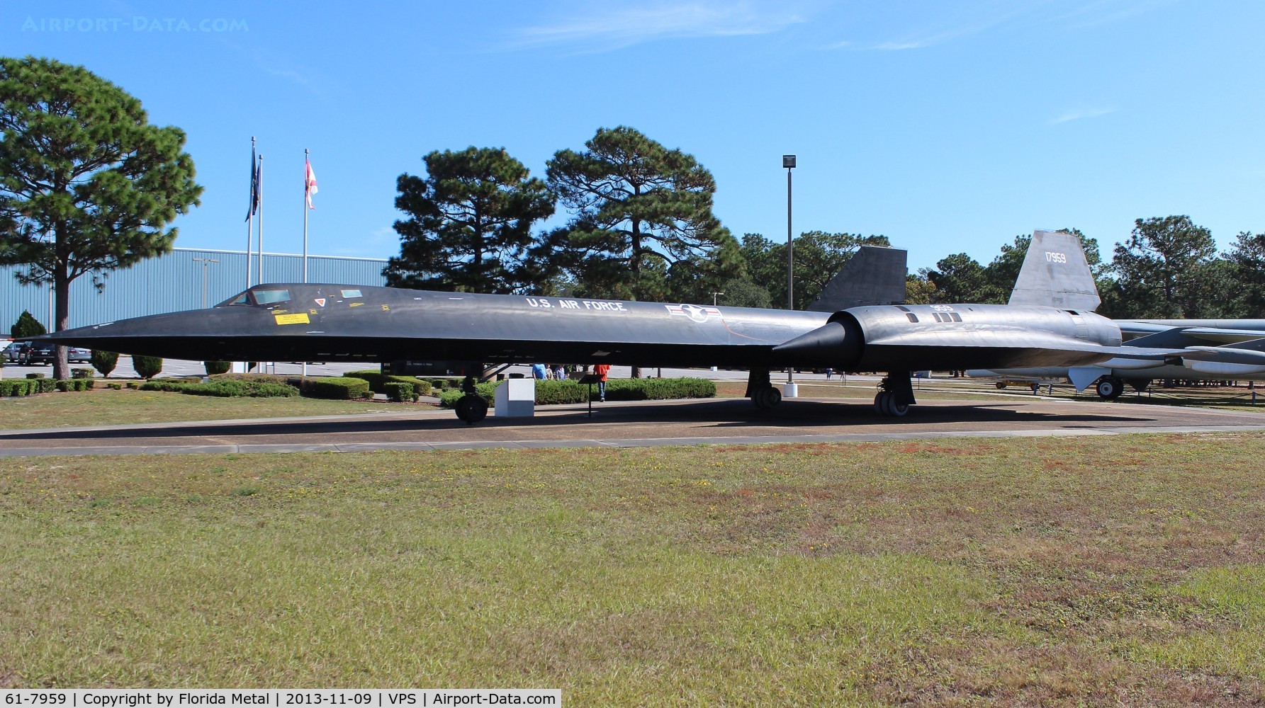 61-7959, 1961 Lockheed SR-71A Blackbird C/N 2010, SR-71A at USAF Armament museum