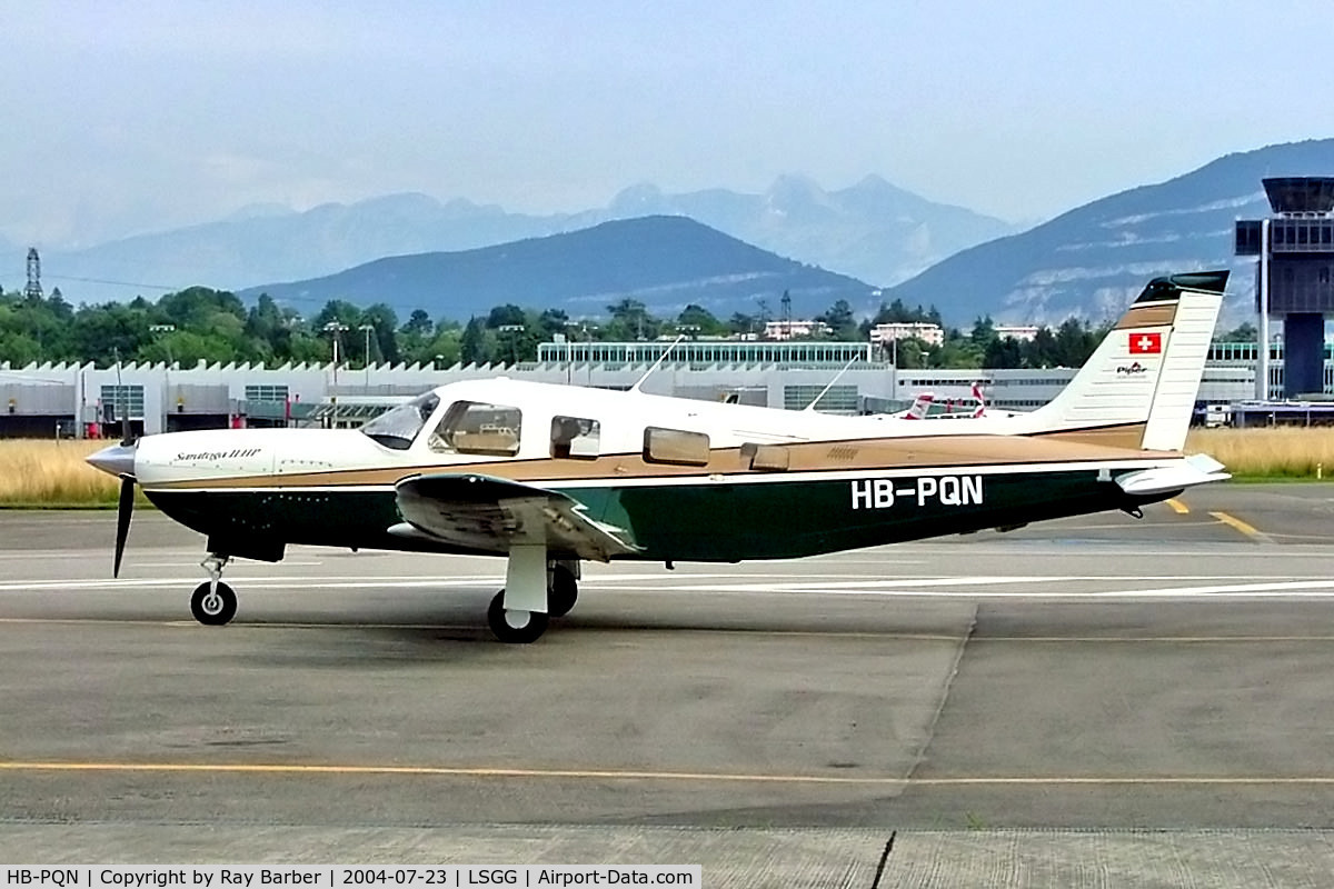 HB-PQN, 1998 Piper PA-32R-301 Saratoga C/N 3246119, Piper PA-32R-301 Saratoga II HP [3246119] Geneva~HB 23/07/2004