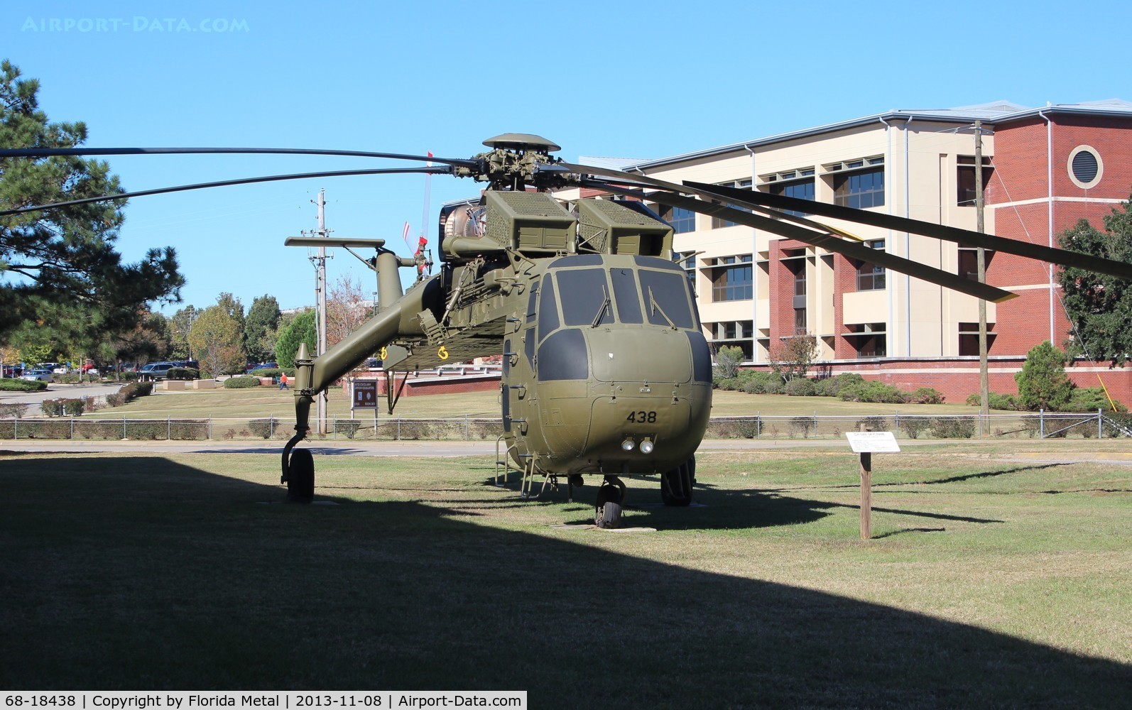 68-18438, 1968 Sikorsky CH-54A Tarhe C/N 64.040, CH-54 Tarhe at Army Aviation Museum