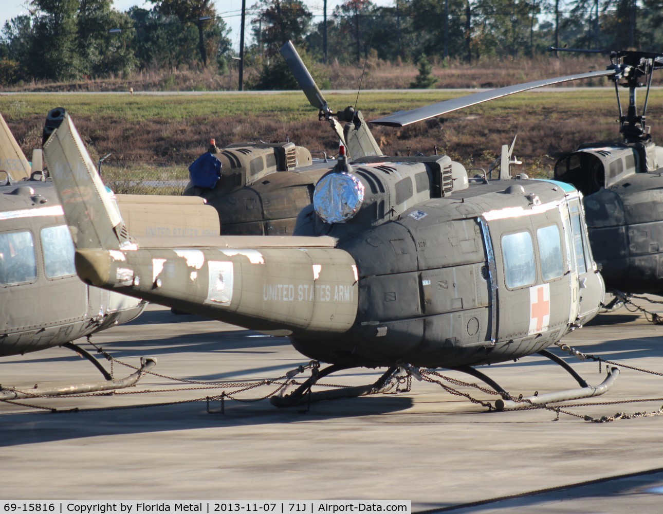 69-15816, 1969 Bell UH-1H-BF Iroquois C/N 12014, UH-1H