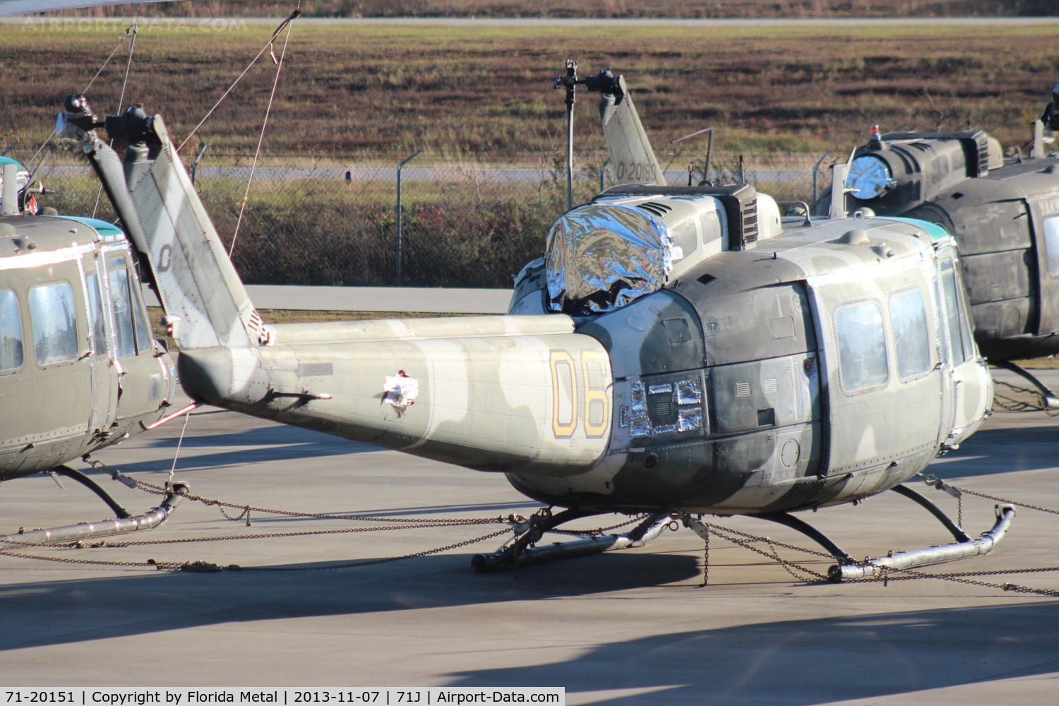 71-20151, 1971 Bell UH-1H Iroquois C/N 12975, UH-1H