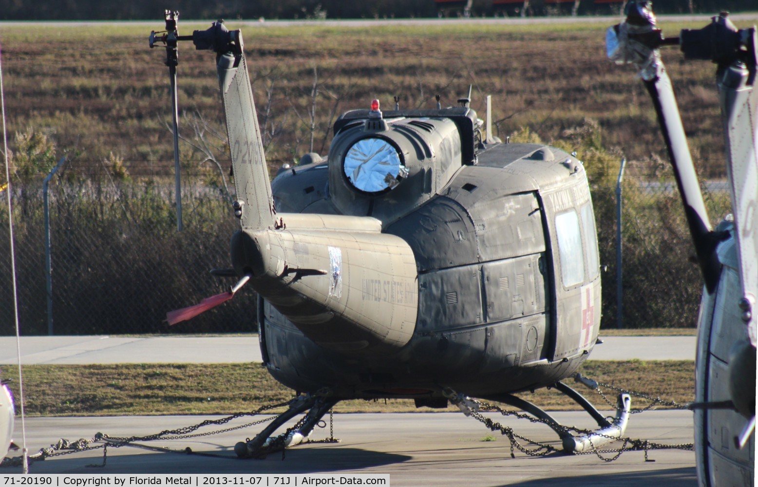 71-20190, 1971 Bell UH-1H Iroquois C/N 13014, UH-1H