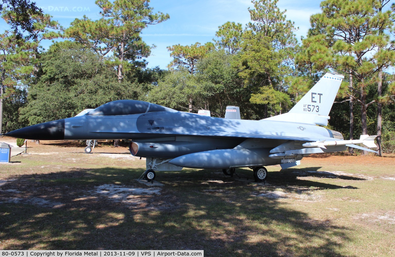 80-0573, General Dynamics F-16A Fighting Falcon C/N 61-294, F-16 at USAF Armament Museum
