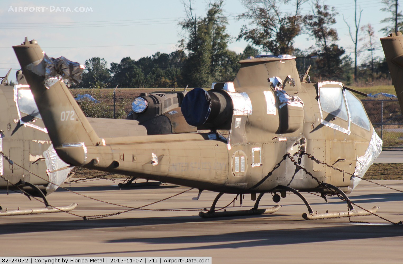 82-24072, 1982 Bell AH-1S Cobra C/N 22332, AH-1S