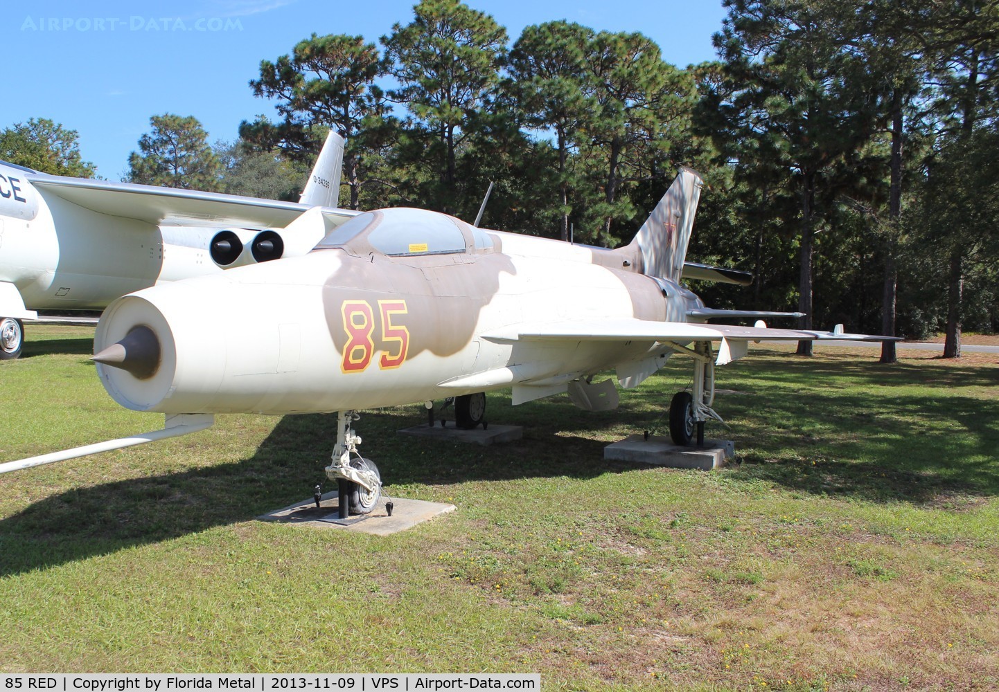 85 RED, Mikoyan-Gurevich MiG-21F-13 C/N Not found 21067, Mig-21 at USAF Armament Museum