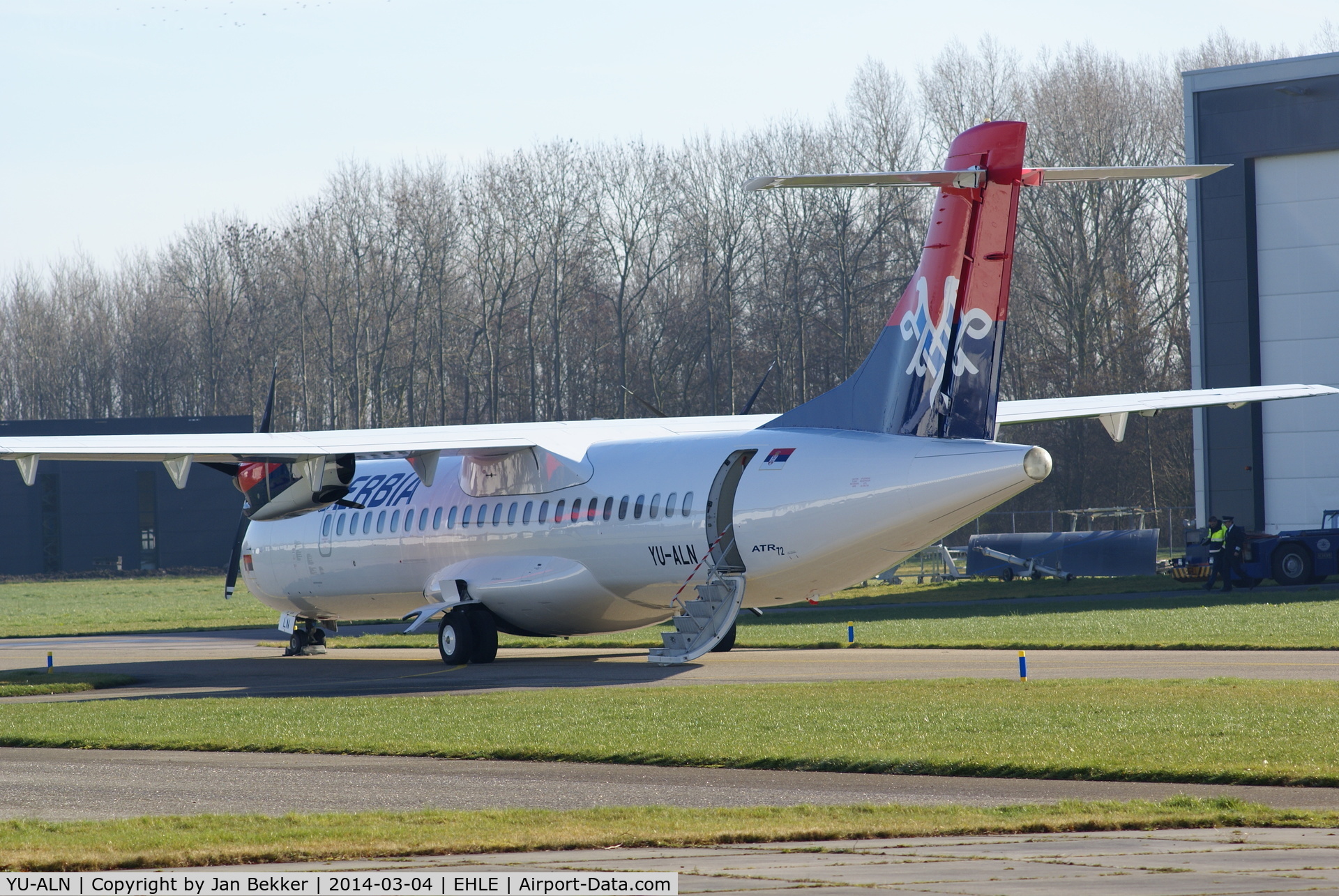 YU-ALN, 1990 ATR 72-202 C/N 180, Lelystad, just got its new livery