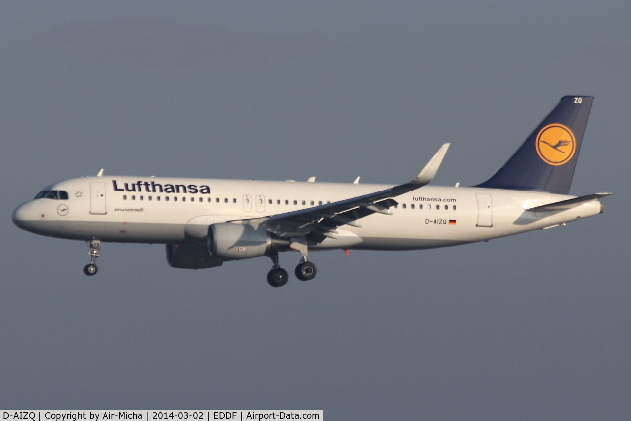 D-AIZQ, 2013 Airbus A320-214 C/N 5497, Lufthansa