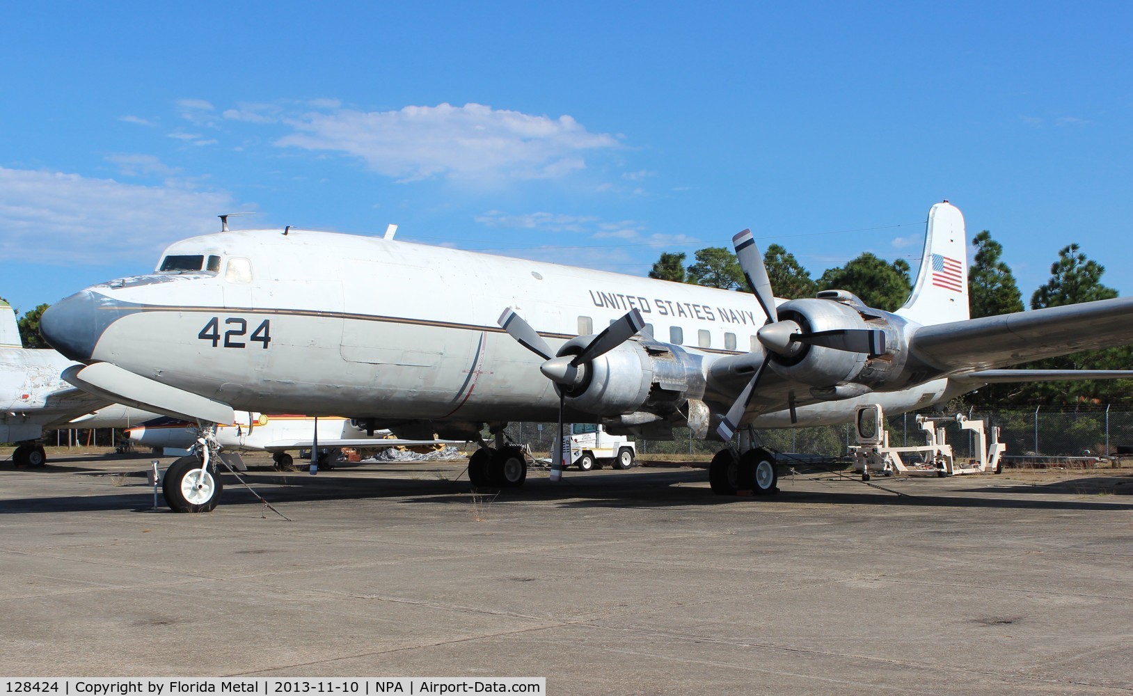 128424, 1951 Douglas VC-118B Liftmaster C/N 43207, C-118B