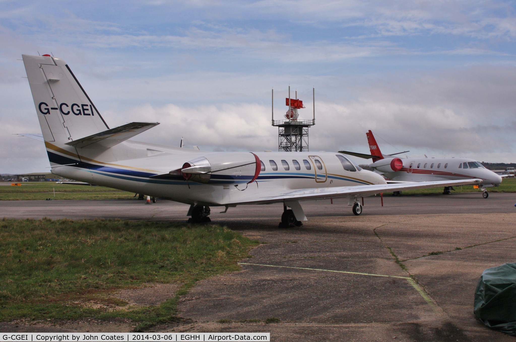 G-CGEI, 2000 Cessna 550 Citation Bravo C/N 550-0951, At CSE with N575NR