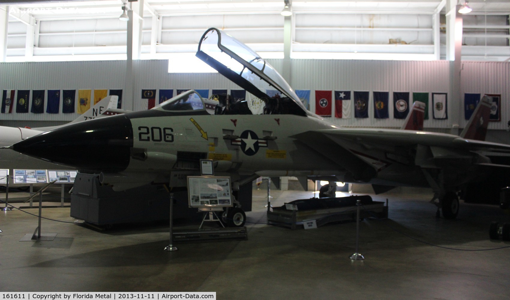 161611, Grumman F-14A Tomcat C/N 470, F-14A Tomcat at Battleship Alabama