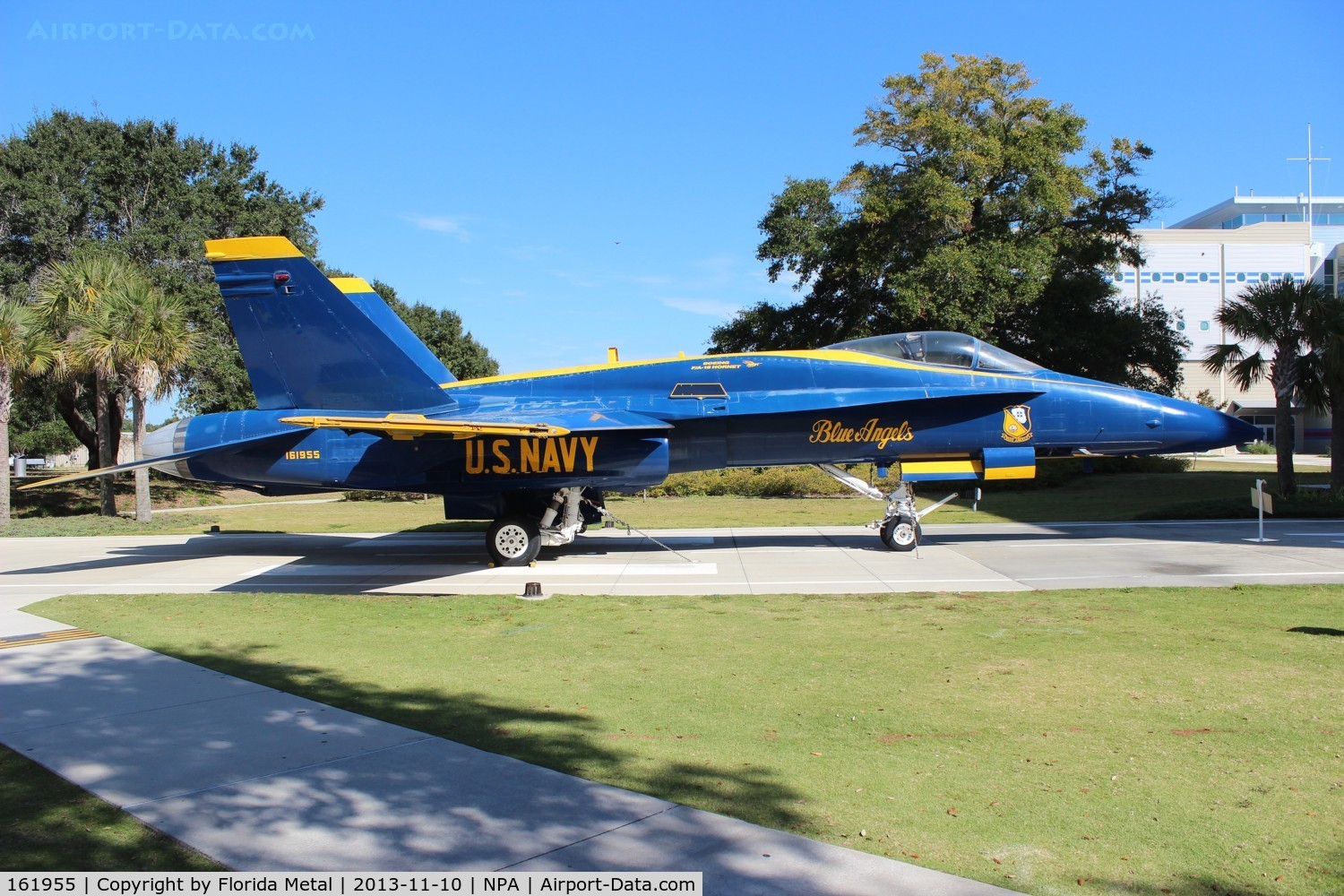 161955, McDonnell Douglas F/A-18A Hornet C/N 0166, Blue Angels F-18A Hornet
