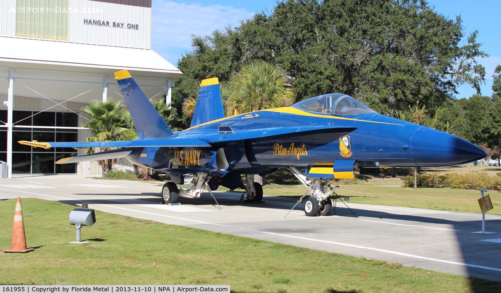 161955, McDonnell Douglas F/A-18A Hornet C/N 0166, F-18A Hornet Blue Angels