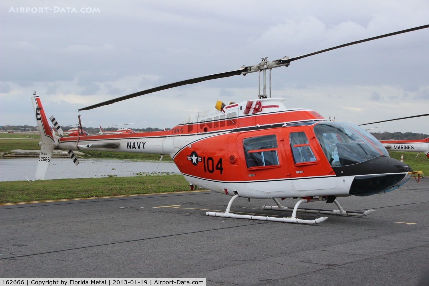 162666, Bell TH-57C Sea Ranger C/N 3747, TH-57A