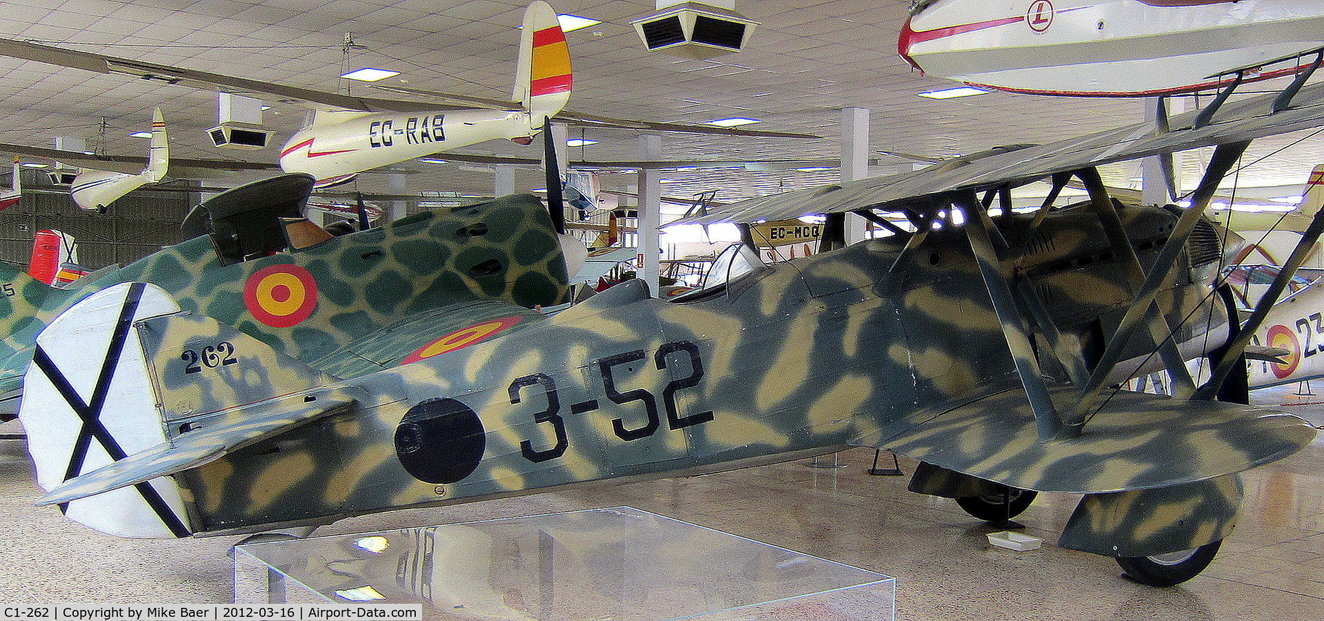 C1-262, Fiat CR-32 C/N 262, Fiat CR-32 @ Museo del Aire