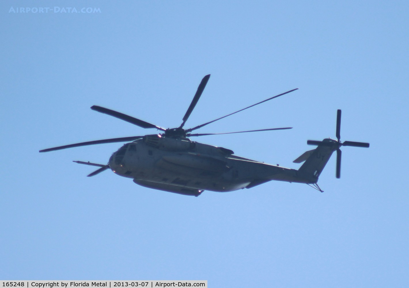 165248, Sikorsky CH-53E Super Stallion C/N 65-642, CH-53E Super Stallion over Winter Haven FL