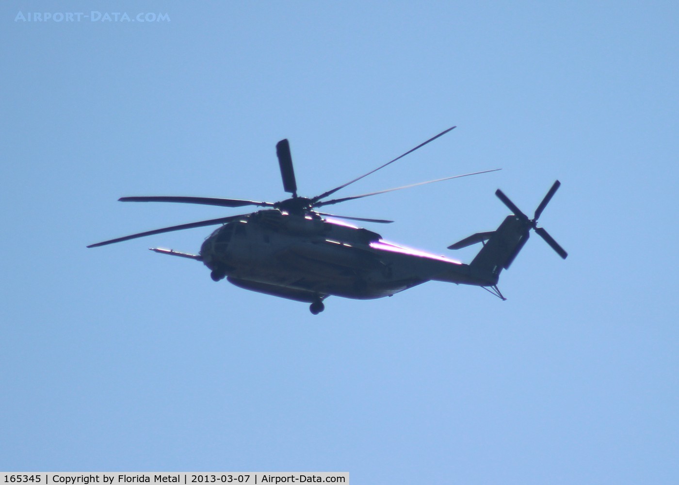 165345, Sikorsky CH-53E Super Stallion C/N 65-650, CH-53E Super Stallion over Winter Haven FL