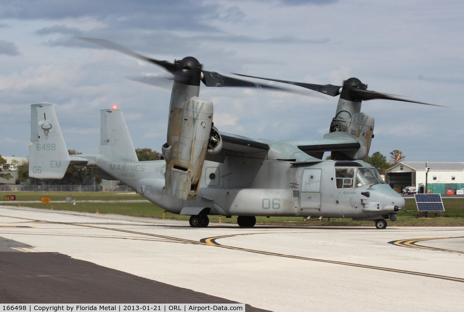 166498, Bell-Boeing MV-22B Osprey C/N D0078, MV-22B Osprey