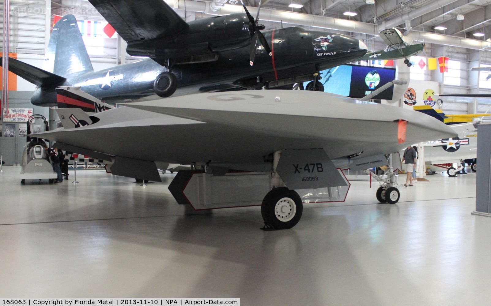 168063, Northrop Grumman X-47B Pegasus C/N AV-1, X-47B Pegasus