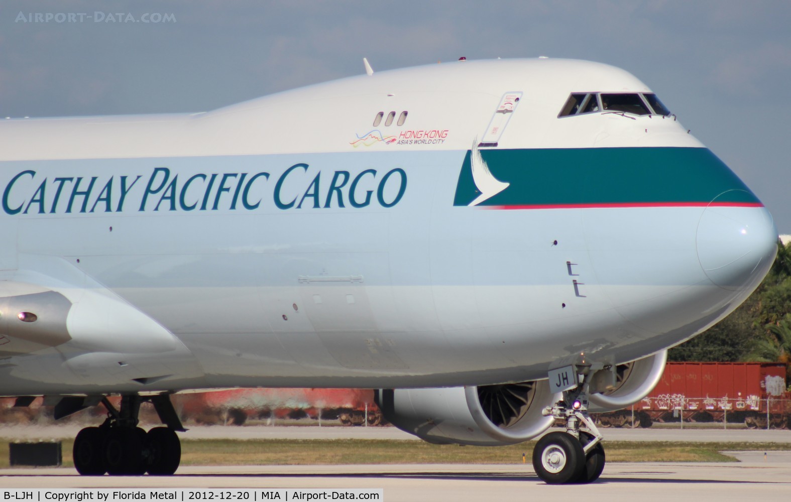 B-LJH, 2012 Boeing 747-867F/SCD C/N 39245, Cathay Cargo 747-800