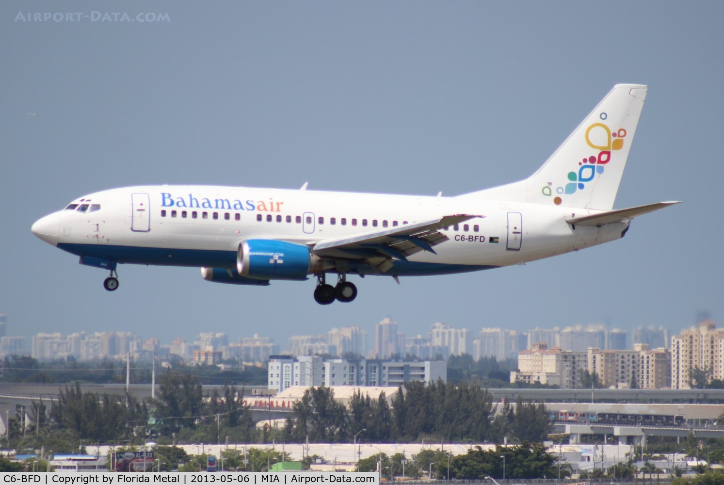 C6-BFD, 1993 Boeing 737-5H6 C/N 26448, Bahamas Air 737-500