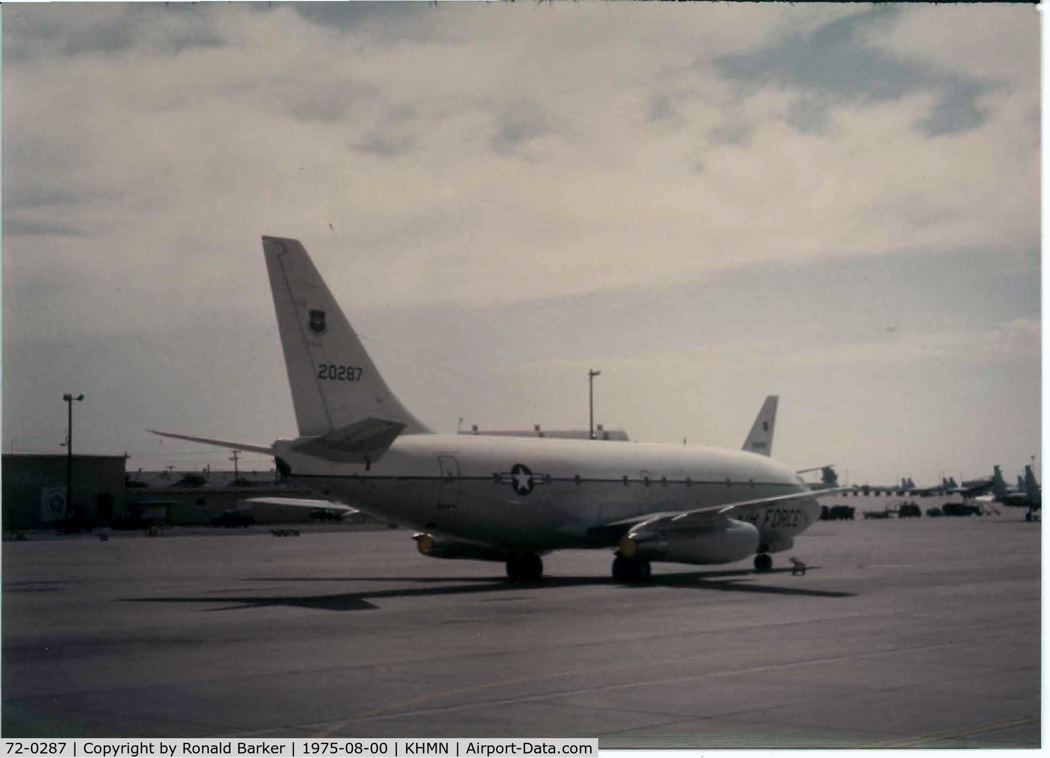 72-0287, 1974 Boeing CT-43A C/N 20694, T-43a mockup nav trainner on Display Holloman AFB