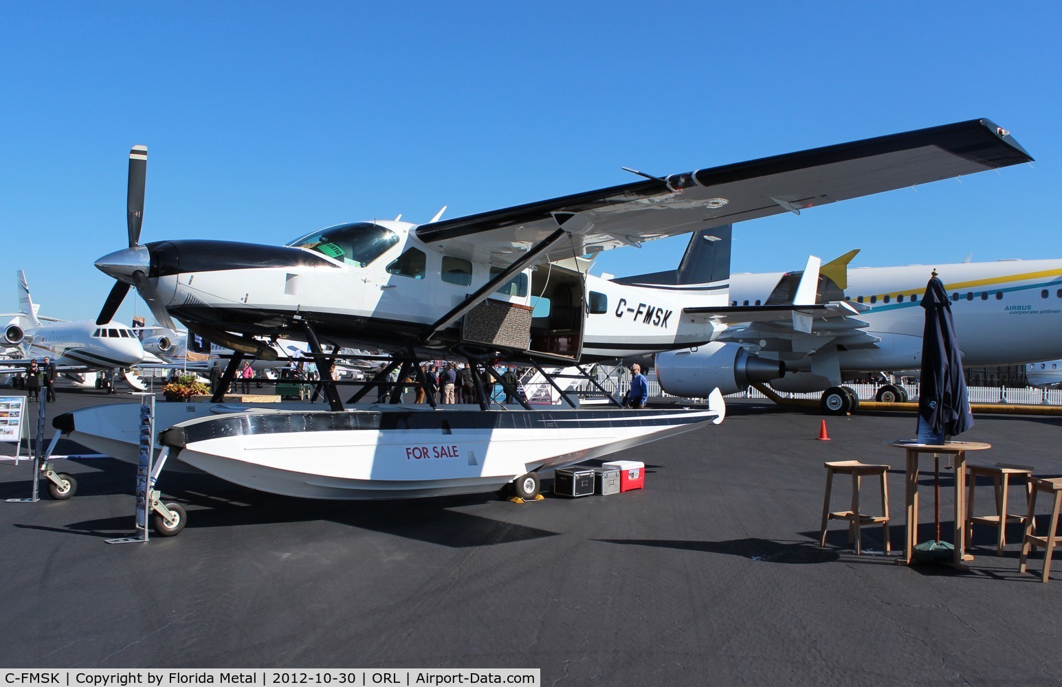 C-FMSK, 2007 Cessna 208 Caravan I C/N 20800406, Cessna 208 Caravan on floats