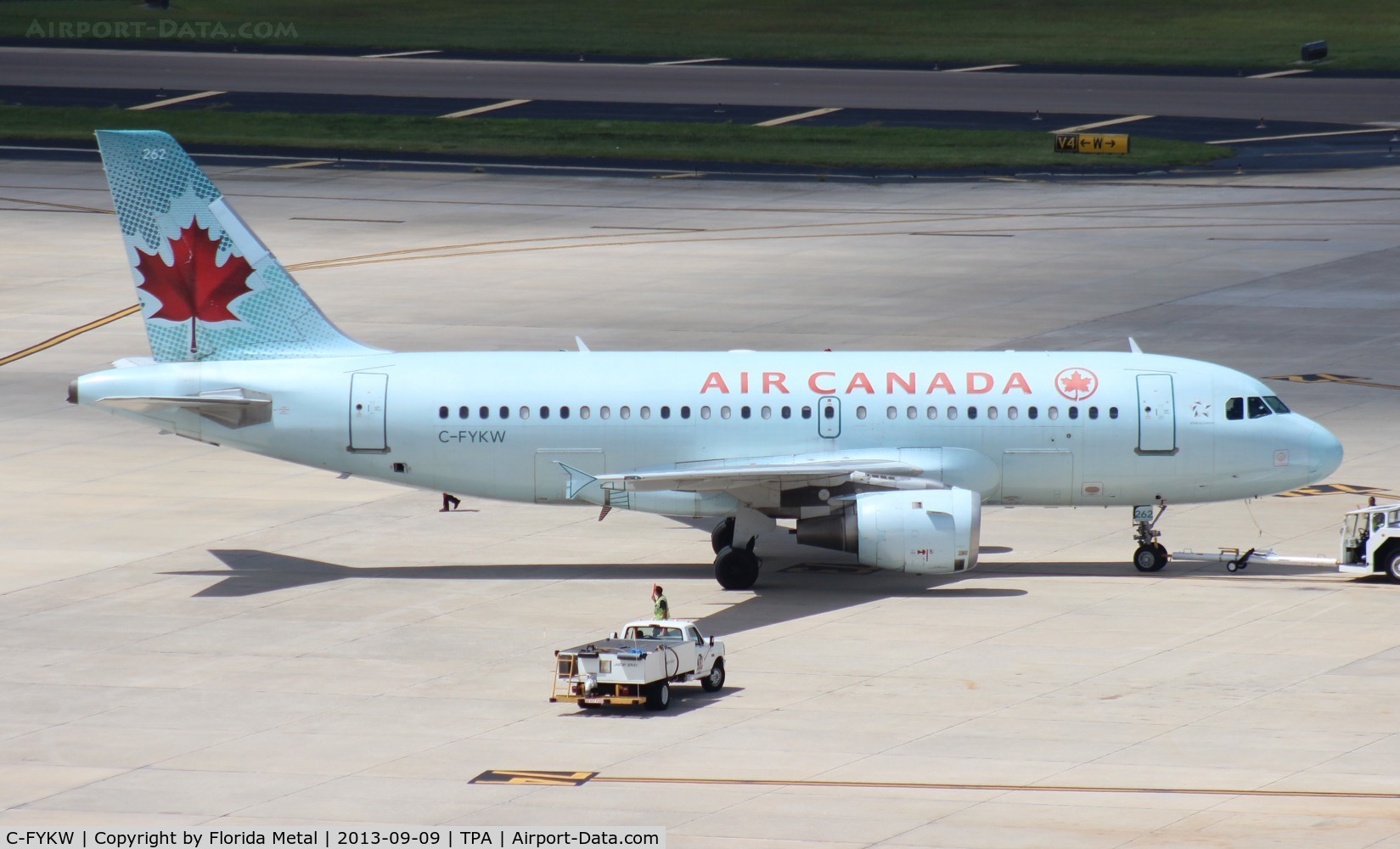 C-FYKW, 1997 Airbus A319-114 C/N 695, Air Canada A319
