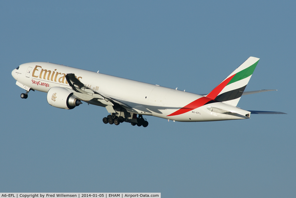 A6-EFL, 2013 Boeing 777-F1H C/N 42230, EmiratesCargo
