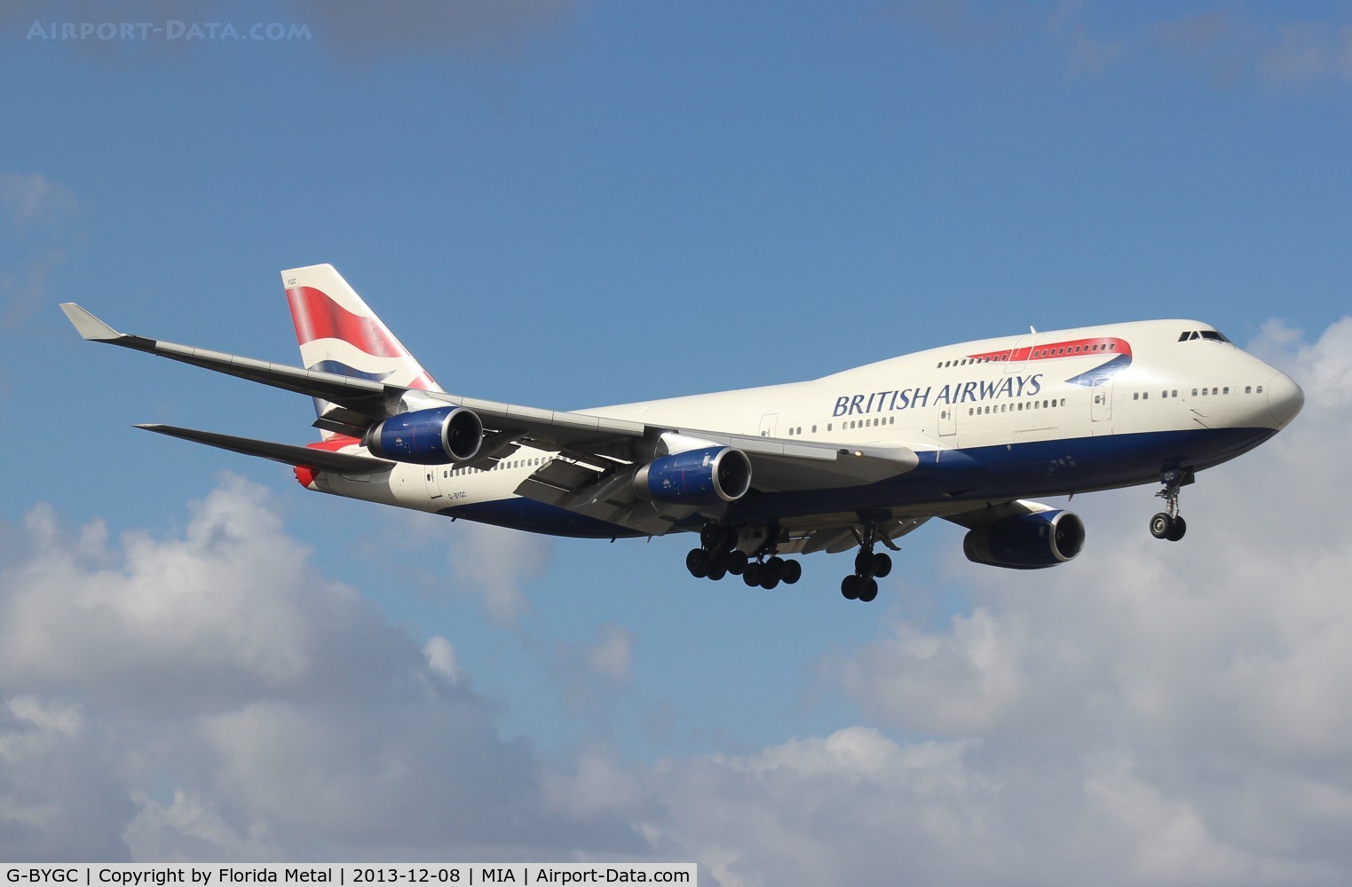G-BYGC, 1999 Boeing 747-436 C/N 25823, British 747-400