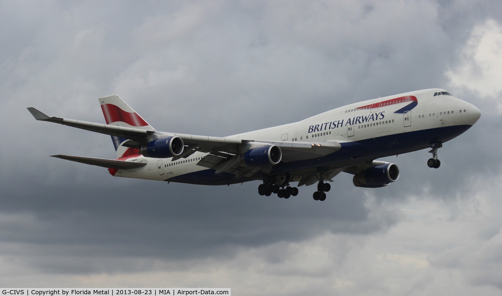 G-CIVS, 1998 Boeing 747-436 C/N 28851, British 747-400