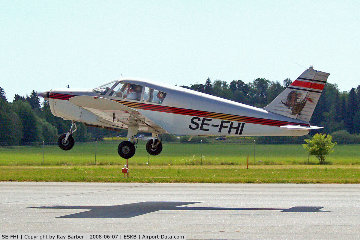 SE-FHI, 1970 Piper PA-28-140 Cherokee C C/N 28-26844, Piper PA-28-140 Cherokee C [28-26844] Stockholm-Barkarby~SE 07/06/2008