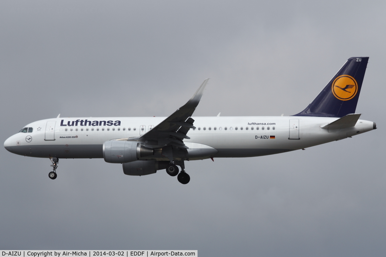 D-AIZU, 2013 Airbus A320-214 C/N 5635, Lufthansa