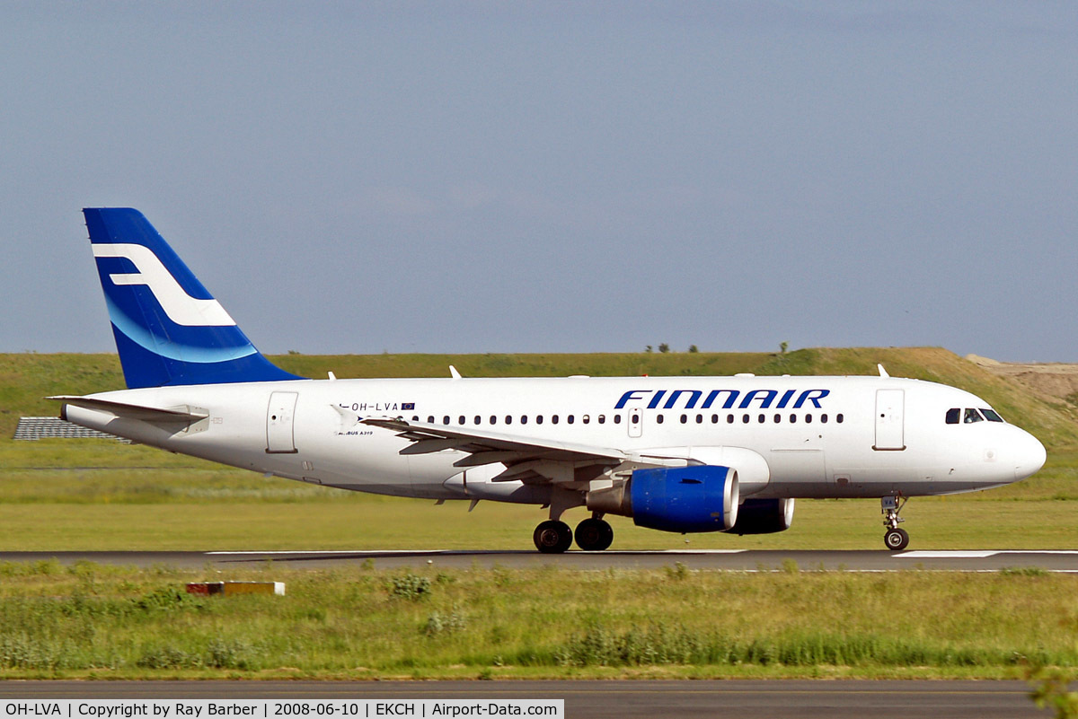 OH-LVA, 1999 Airbus A319-112 C/N 1073, Airbus A319-112 [1073] (Finnair) Copenhagen-Kastrup~OY 10/06/2008