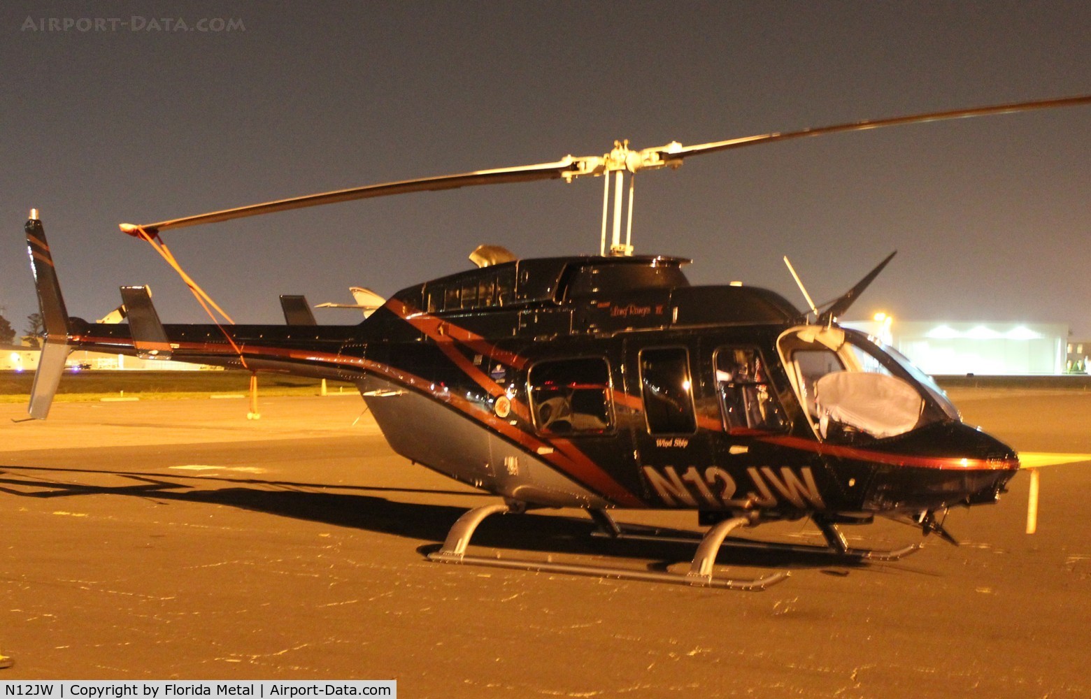 N12JW, 1997 Bell 206L-4 LongRanger LongRanger C/N 52193, Bell 206-L4