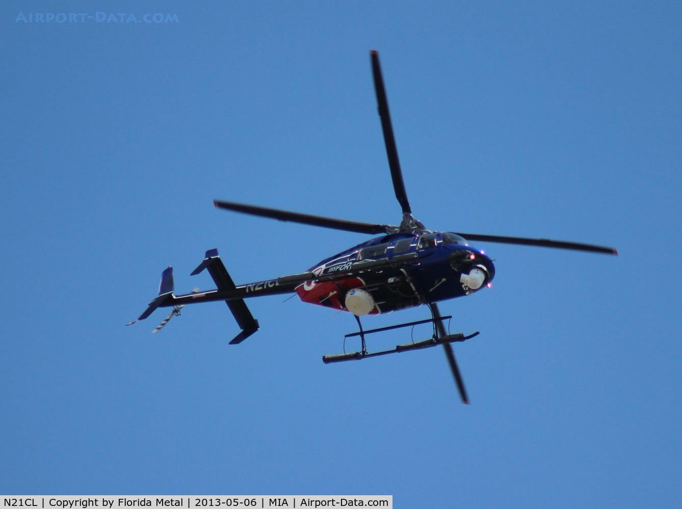 N21CL, 2002 Bell 407 C/N 53536, Channel 7 Skyforce Bell 407
