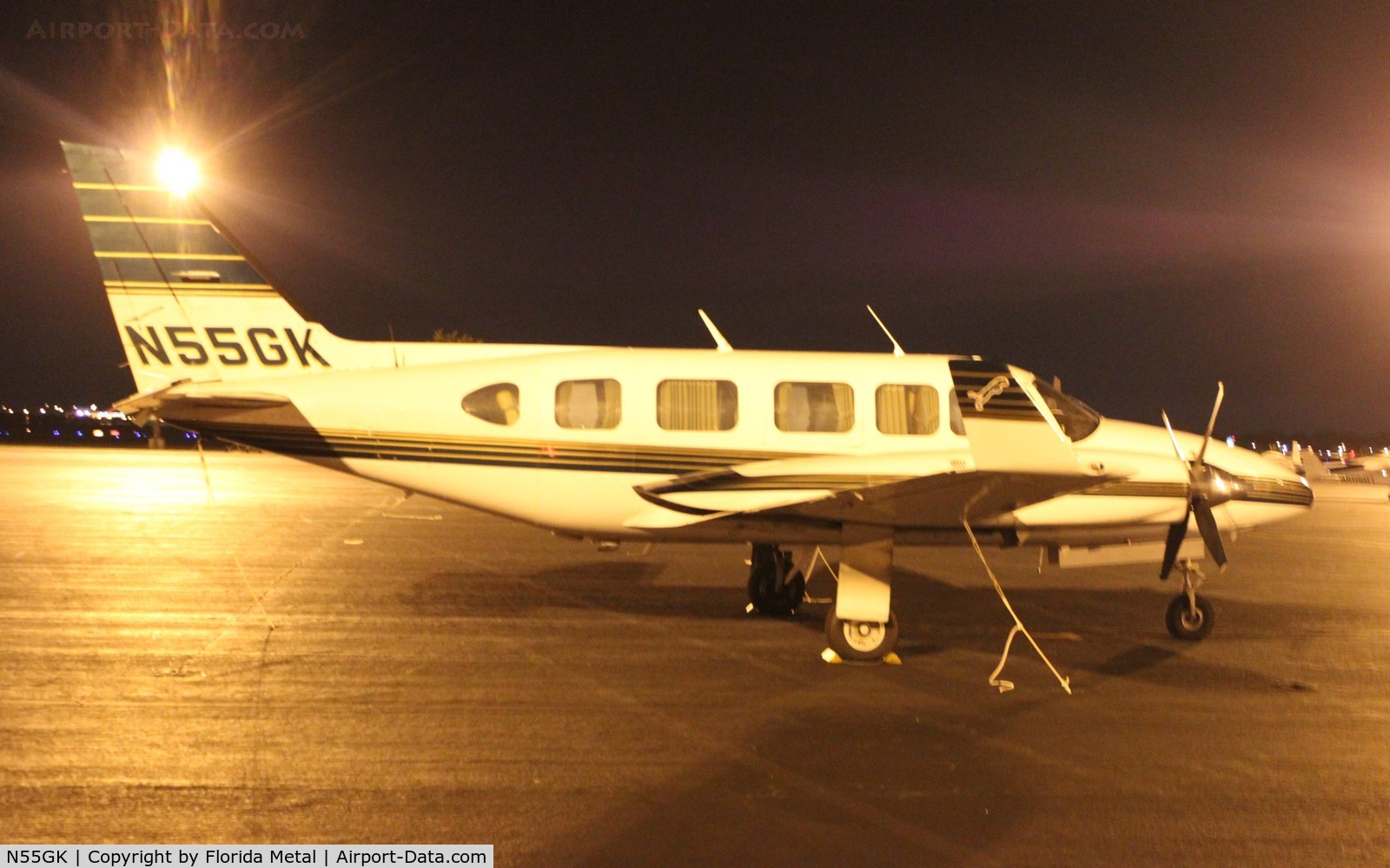 N55GK, Piper PA-31-350 Chieftain C/N 31-7852013, PA-31-350