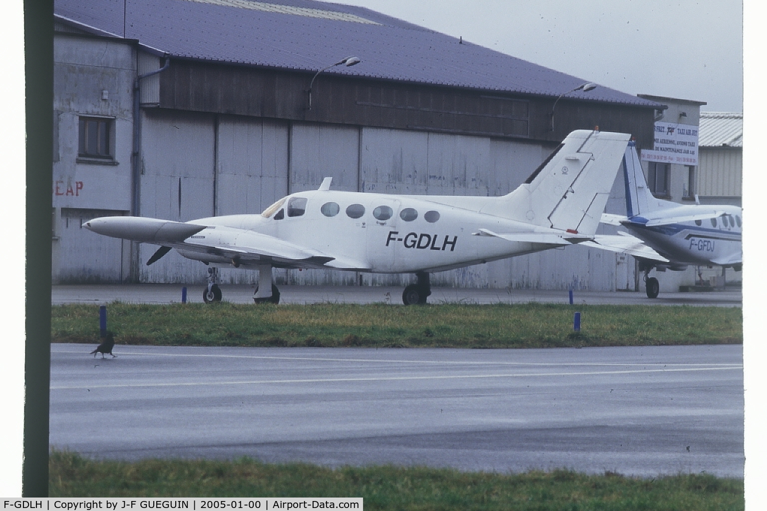 F-GDLH, 1972 Cessna 421B Golden Eagle C/N 421B0320, Parked at Paris/Toussus-le-Noble airport.