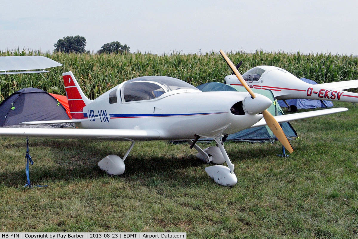 HB-YIN, 1999 Aero Designs Pulsar XP C/N 369, Aero Designs Pulsar XP [369] Tannheim~D 23/08/2013