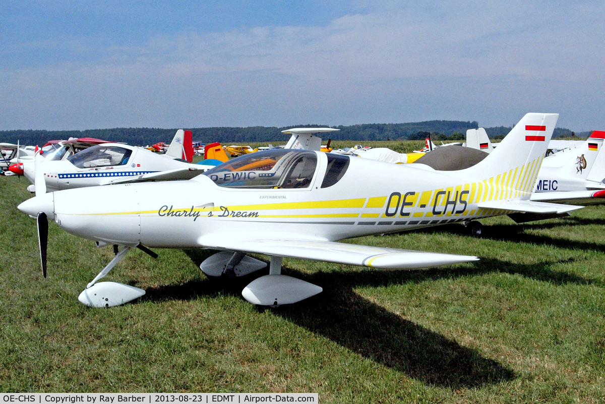 OE-CHS, Aero Designs Pulsar II C/N 257, Aero Designs Pulsar XP [257] Tannheim~D 23/08/2013. Named 