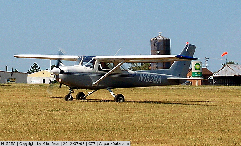 N152BA, 1978 Cessna 152 C/N 15282722, N152BA @ C77