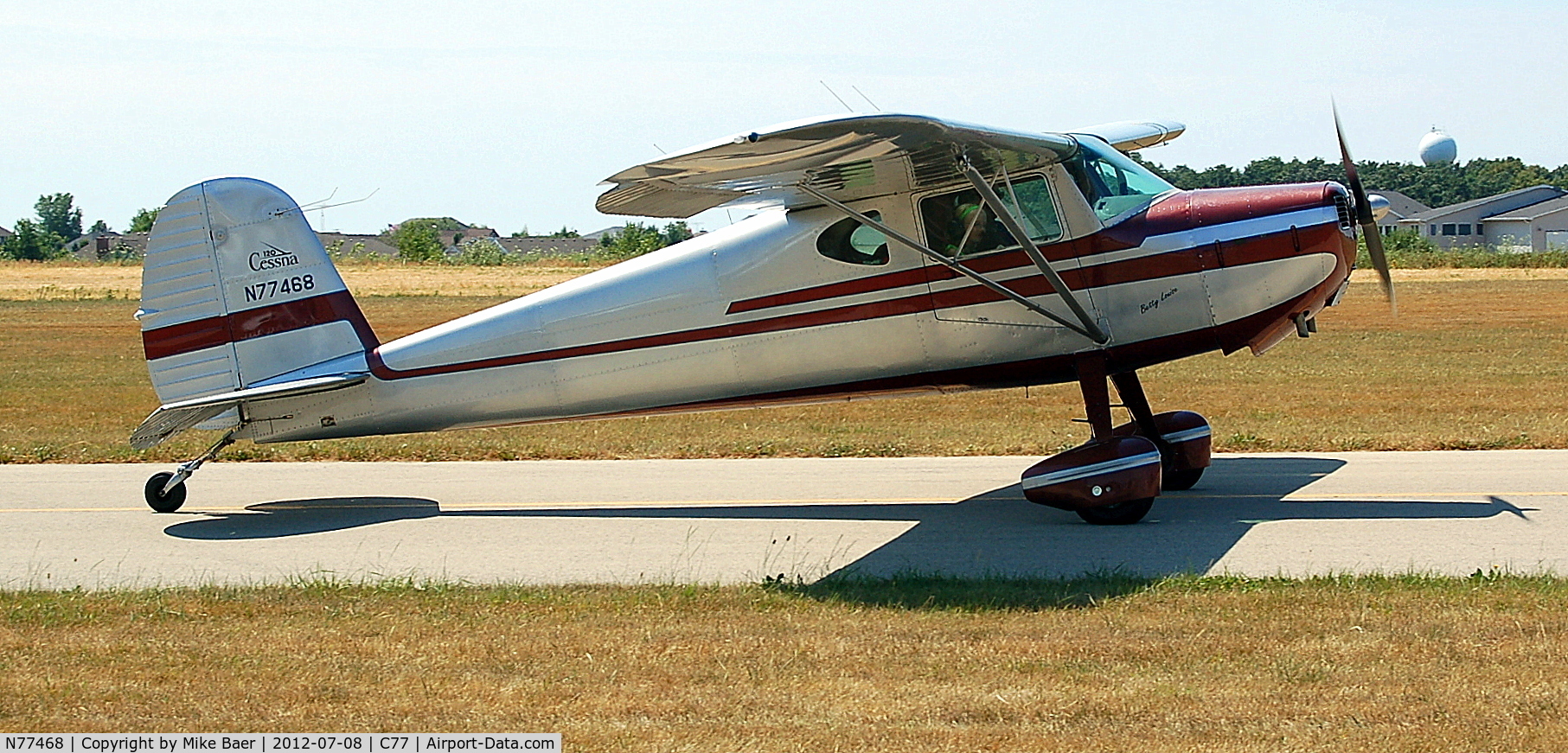 N77468, 1946 Cessna 120 C/N 11912, N77468 @ C77