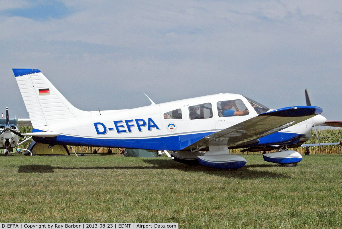 D-EFPA, 1978 Piper PA-28-181 C/N 28-90077, Piper PA-28-181 Archer II [2890077] Tannheim~D 23/08/2013