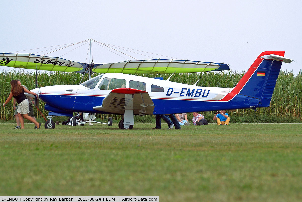 D-EMBU, Piper PA-28RT-201T Arrow IV C/N 28-7931252, Piper PA-28RT-201T Turbo Arrow IV [28R-7931252] Tannheim~D 24/08/2013