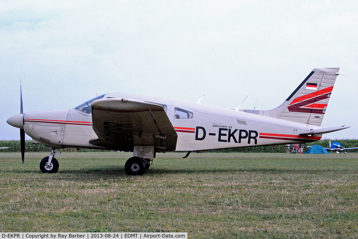 D-EKPR, Piper PA-28-181 Archer II C/N 28-8190114, Piper PA-28-181 Archer II [28-8190114] Tannheim~D 24/08/2013