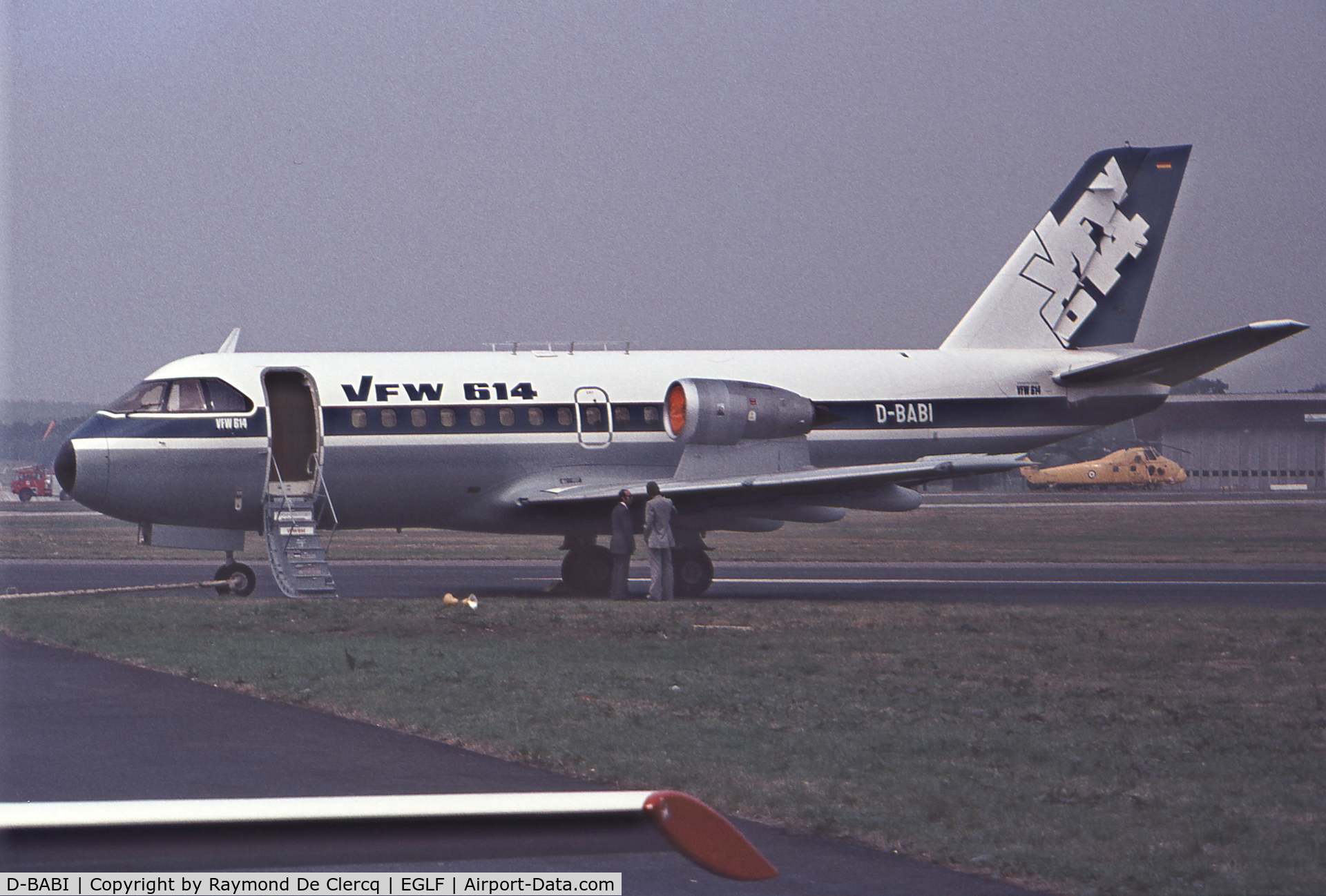D-BABI, VFW-Fokker VFW-614 C/N G09, September 1976 Airshow