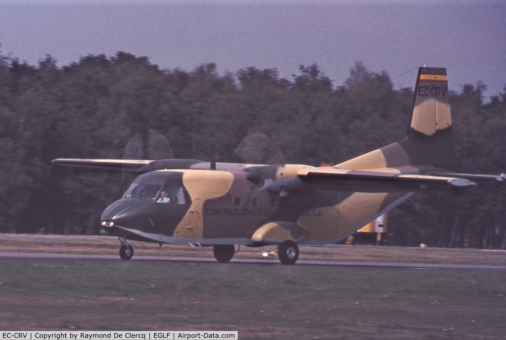 EC-CRV, CASA C-212-100 Aviocar C/N 009, September 1976 Airshow