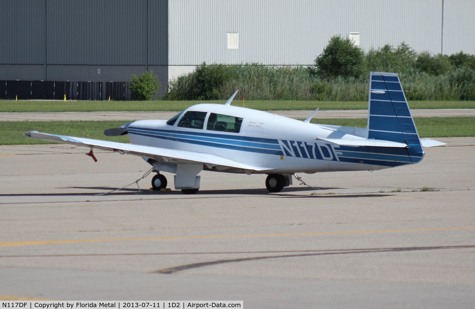 N117DF, 1985 Mooney M20J 201 C/N 24-1542, Mooney M20J