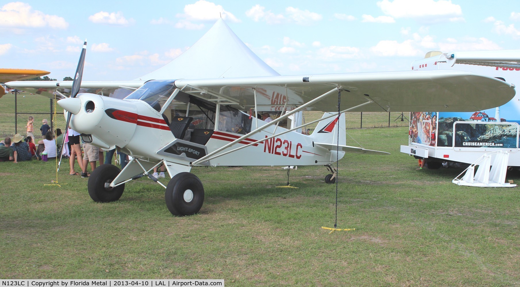 N123LC, 2012 American Legend AL18 C/N AL-1164, American Legend AL18