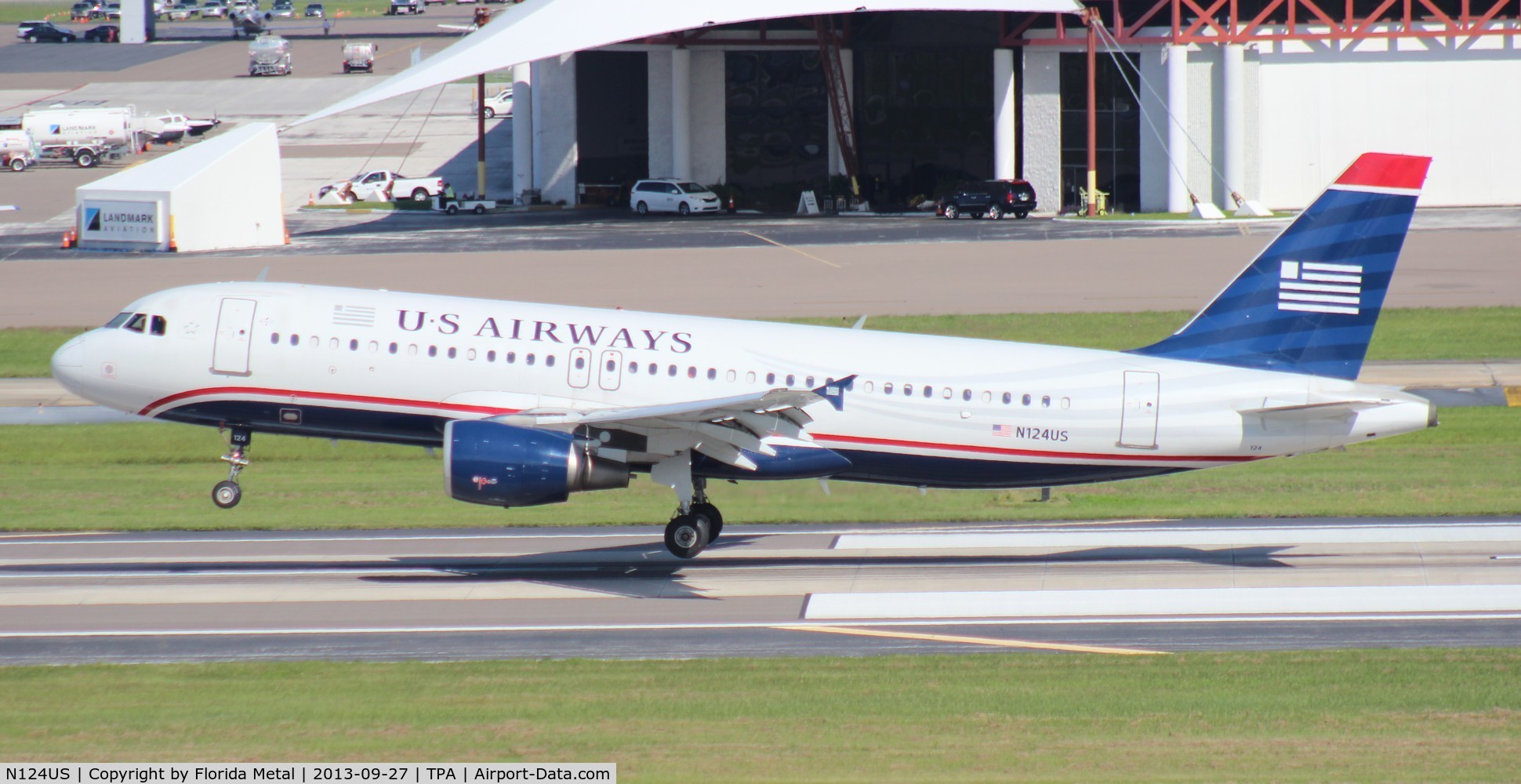 N124US, 2000 Airbus A320-214 C/N 1314, US Airways A320